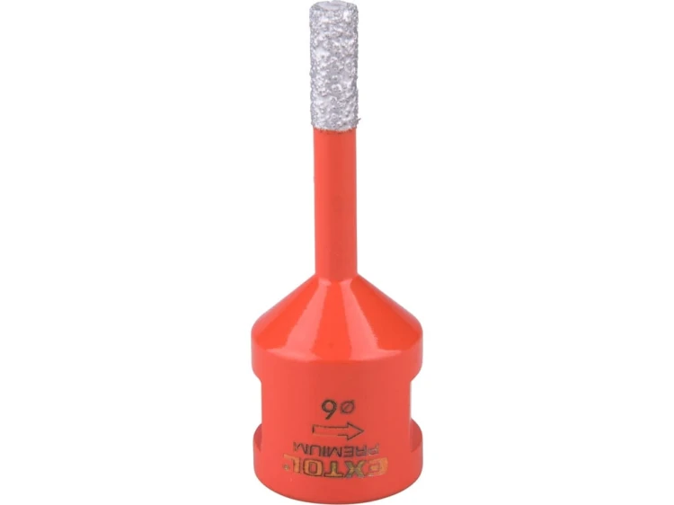 OTWORNICA DIAMENTOWA KORONKA WIERTŁO 6mm M14 DO GRESU PŁYTEK GLAZURY