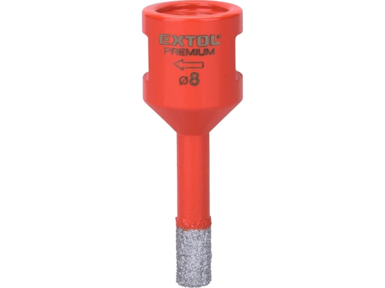 OTWORNICA DIAMENTOWA KORONKA WIERTŁO 8mm M14 DO GRESU PŁYTEK GLAZURY