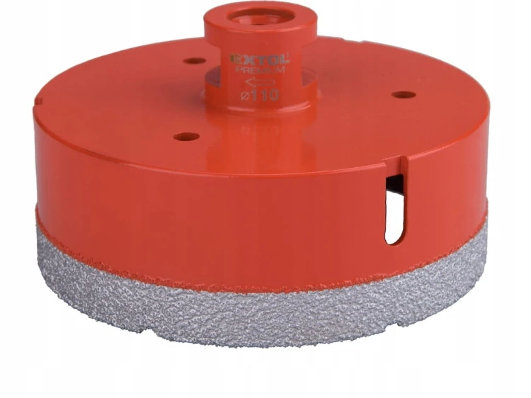 OTWORNICA DIAMENTOWA KORONKA WIERTŁO 110mm M14 DO GRESU PŁYTEK GLAZURY
