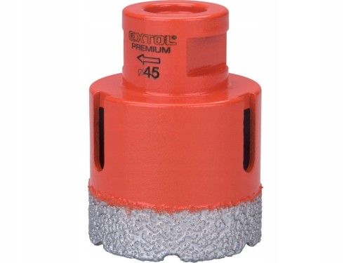 OTWORNICA DIAMENTOWA KORONKA WIERTŁO 45mm M14 DO GRESU PŁYTEK GLAZURY