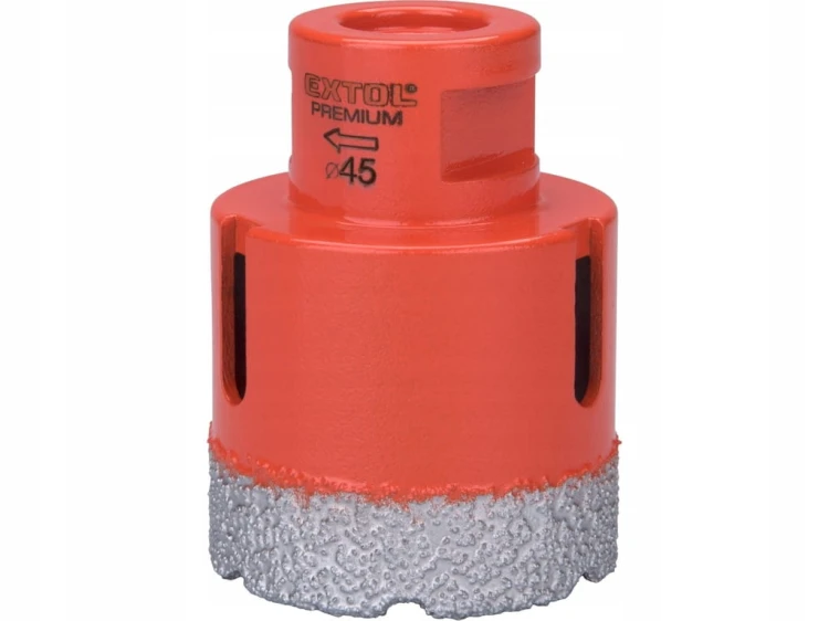 OTWORNICA DIAMENTOWA KORONKA WIERTŁO 45mm M14 DO GRESU PŁYTEK GLAZURY