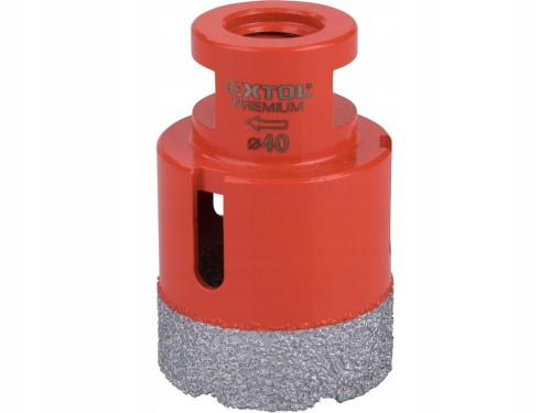 OTWORNICA DIAMENTOWA KORONKA WIERTŁO 40mm M14 DO GRESU PŁYTEK GLAZURY