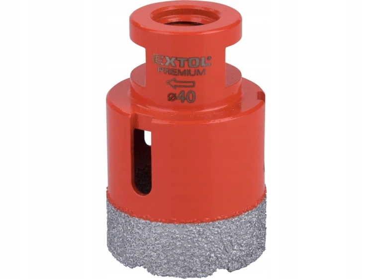 OTWORNICA DIAMENTOWA KORONKA WIERTŁO 40mm M14 DO GRESU PŁYTEK GLAZURY