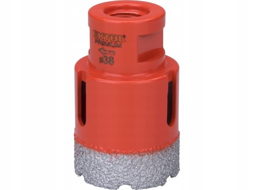 OTWORNICA DIAMENTOWA KORONKA WIERTŁO 38mm M14 DO GRESU PŁYTEK GLAZURY