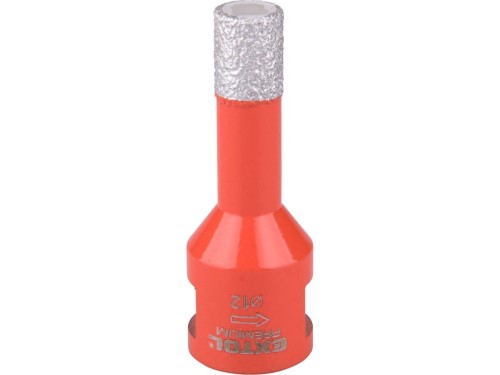 OTWORNICA DIAMENTOWA KORONKA WIERTŁO 12mm M14 DO GRESU PŁYTEK GLAZURY