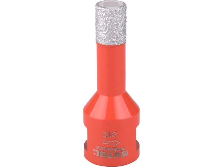 OTWORNICA DIAMENTOWA KORONKA WIERTŁO 12mm M14 DO GRESU PŁYTEK GLAZURY