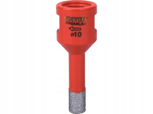 OTWORNICA DIAMENTOWA KORONKA WIERTŁO 10mm M14 DO GRESU PŁYTEK GLAZURY