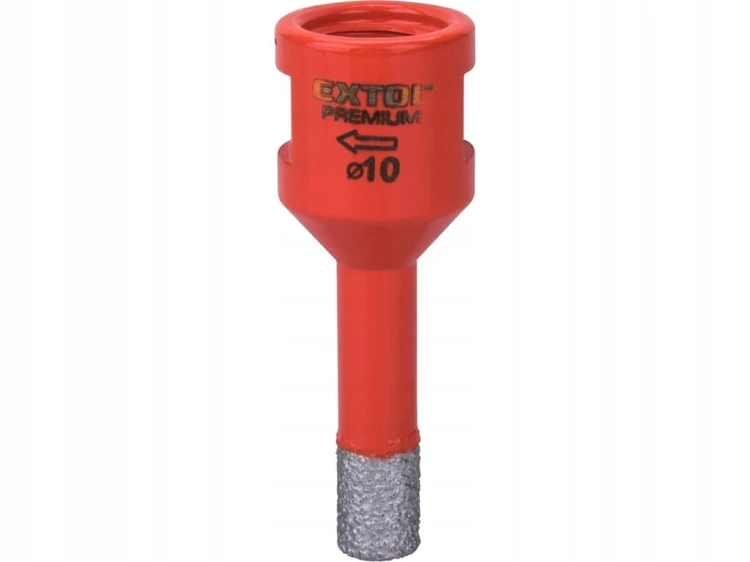 OTWORNICA DIAMENTOWA KORONKA WIERTŁO 10mm M14 DO GRESU PŁYTEK GLAZURY