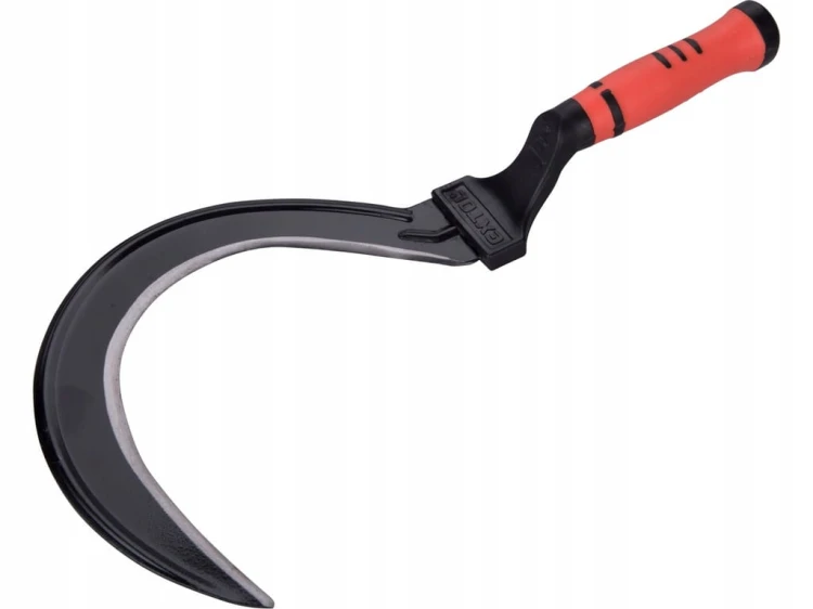 SIERP RĘCZNY ROLNICZY ŻNIWIARZ KOSA RĘCZNA 40 cm + OSEŁKA Gratis !