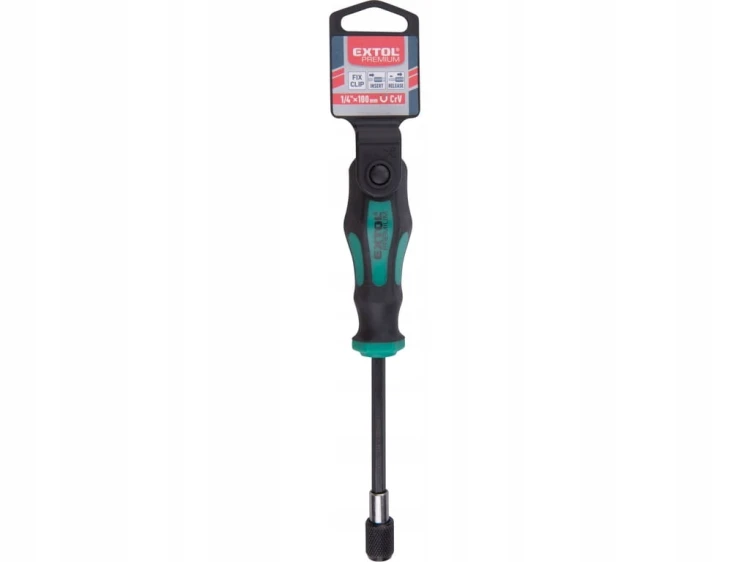 POKRĘTŁO DO BITÓW WKRĘTAK NA BITY 1/4 Fix-Clip EXTOL PREMIUM