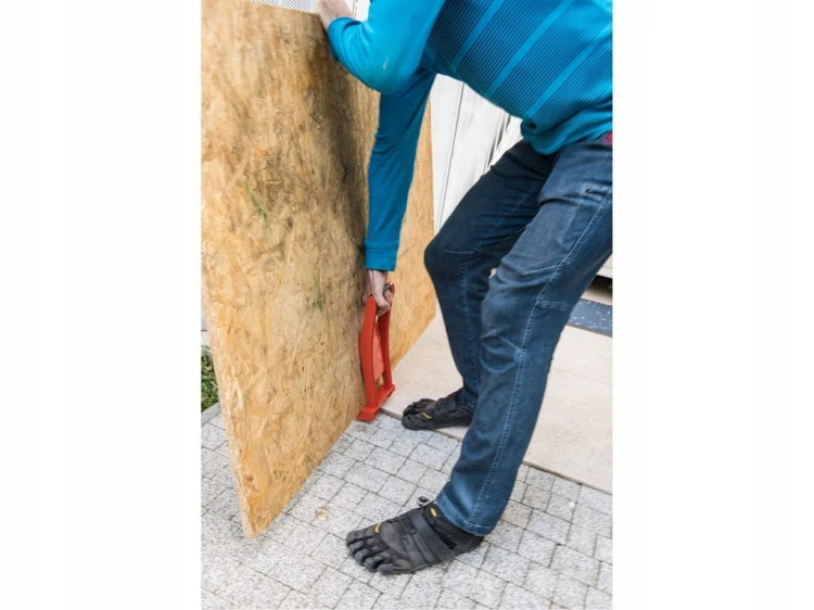 UCHWYT DO PRZENOSZENIA NOSZENIA PŁYT GIPSOWYCH GK OSB DRZWI 80KG