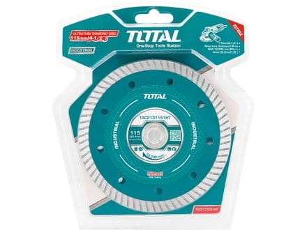 TARCZA DIAMENTOWA TURBO 115MM DO BETONU KOSTKI PŁYTEK GLAZURY SLIM CIENKA