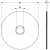 TARCZA DO CIĘCIA METALU 125 X 1.0 MM do szlifierki kątowej otwór 22,2 mm