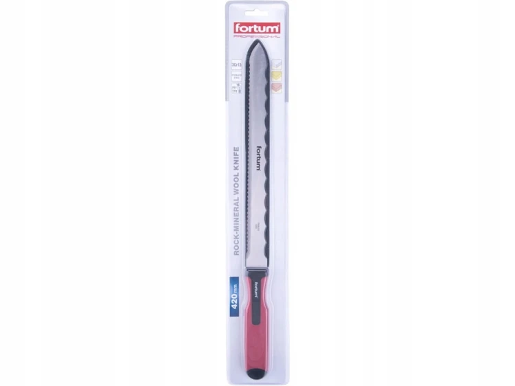 NÓŻ DO WEŁNY MINERALNEJ NOŻYK DO CIĘCIA WEŁNY MINERALNEJ STYROPIANU 42CM