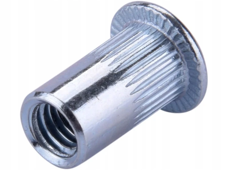 NITONAKRĘTKI M5 zestaw 30 szt M5 12mm Stalowe ocynkowane z kołnierzem