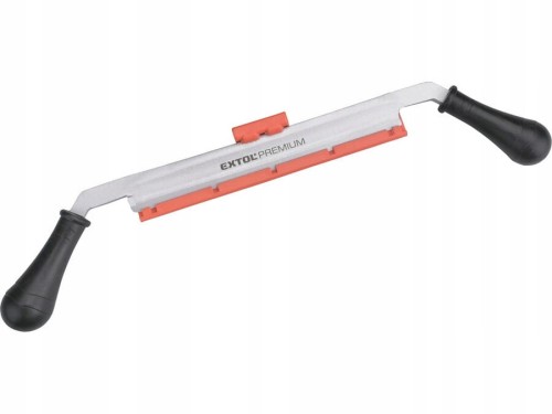 OŚNIK RĘCZNY strug do drewna PROSTY do korowania 25cm/48cm OSTRY GRUBA STAL