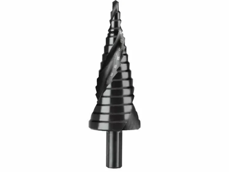 WIERTŁA STOPNIOWE DO METALU 3szt ZESTAW PUDEŁKO SPIRALNE 4-32mm MOCNE