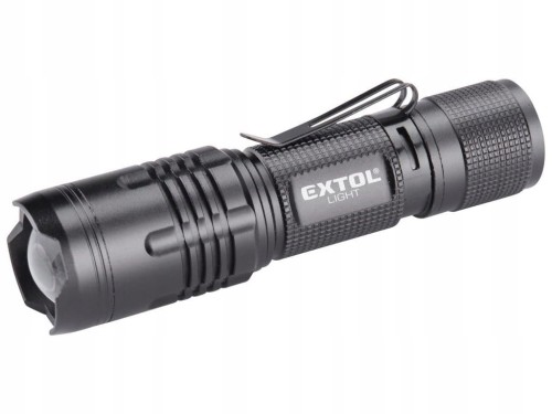 Kompaktowa latarka taktyczna kieszonkowa LED akumulatorowa 650mAH 5W 400 lm