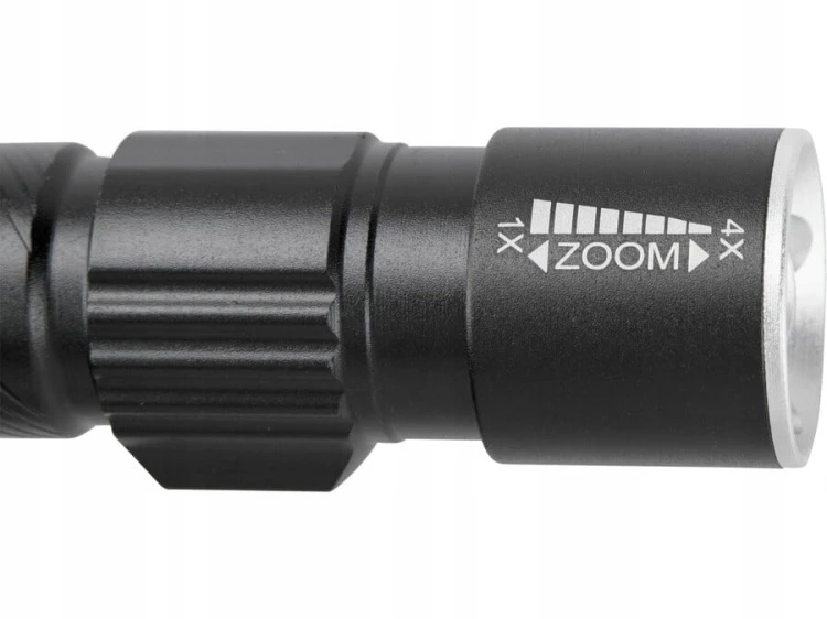 Kompaktowa latarka taktyczna mini mała LED akumulatorowa 450mAH 3W 150 lm