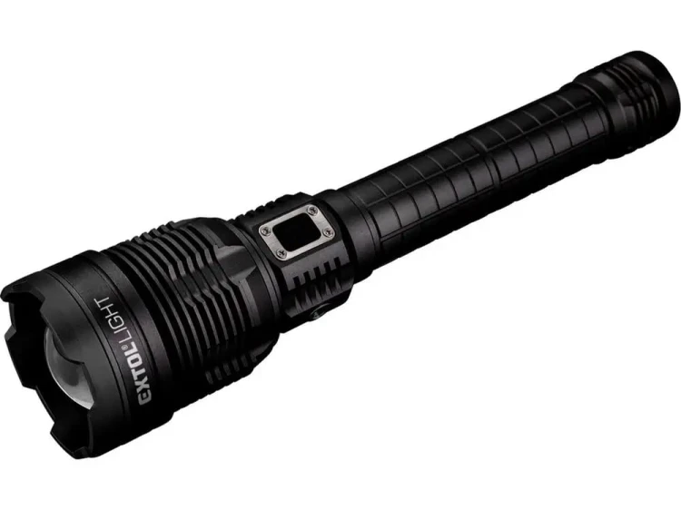 LATARKA SZPERACZ AKUMULATOROWA POWERBANK 8000lm OŚWIETLENIA LED ZOOM MOCNA