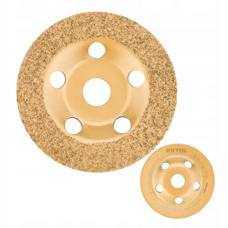 TARCZA DIAMENTOWA ŚCIERNICA 125MM P45 DO SZLIFOWANIA BETONU DREWNA GK GB