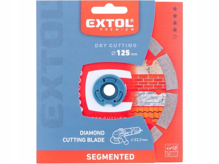 Tarcza Diamentowa 125 Do Betonu Granitu Kostki Cegły Dachowek Segment