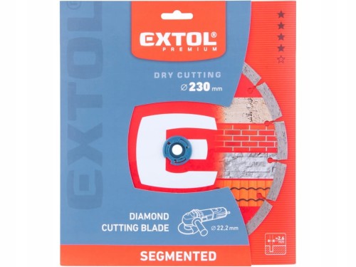 Tarcza Diamentowa 230 Do Betonu Granitu Kostki Cegły Dachowek Segment