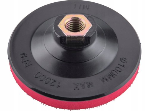 PAD POLERSKI Z RZEPEM DYSK POLERSKI DO SZLIFOWANIA 100mm na szlifierke M14