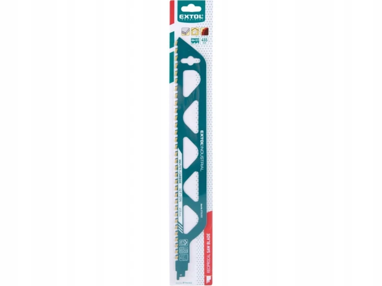 Brzeszczot Do Pily Szablastej Do Metalu 455mm 2 TPI Extol INDUSTRIAL