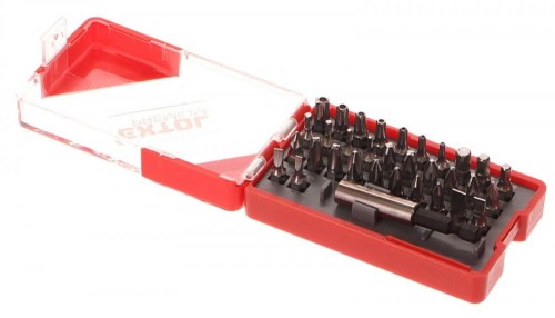 Zestaw Bitów Udarowych 33 szt. Uchwyt Magnetyczny SL PH PZ HEX TORX