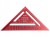 Kątownik stolarski ciesielski 180mm Aluminiowy ze stopką 18x18 przymiar