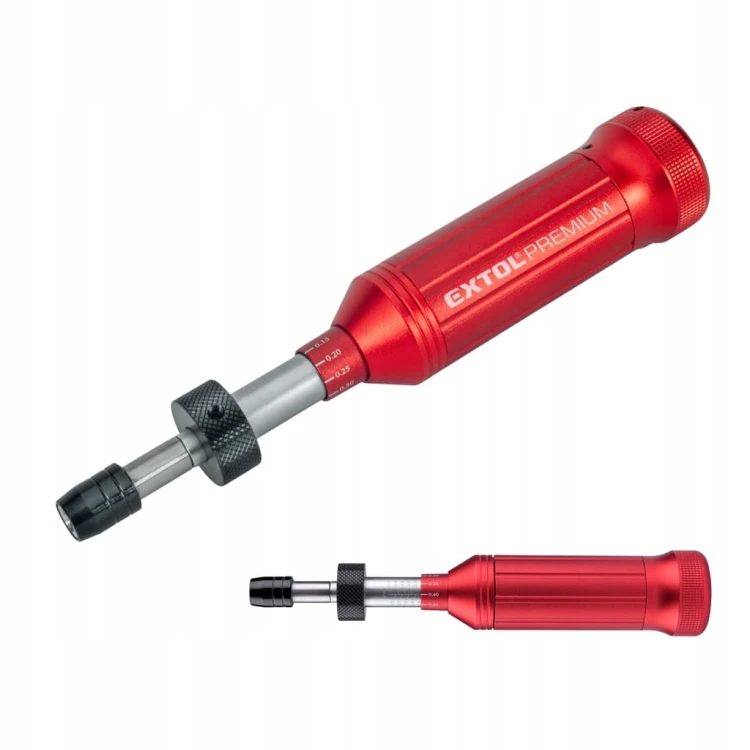 Wkrętak Dynamometryczny 1/4" 1-6Nm śrubokręt do bitów grotów do broni
