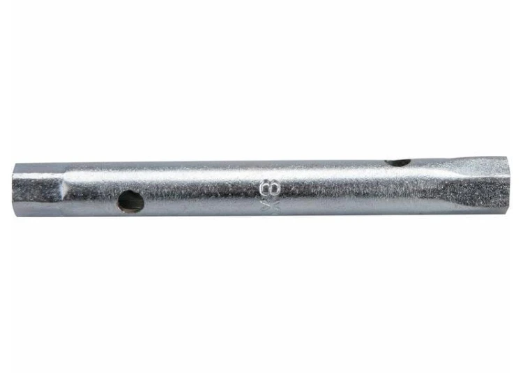 KLUCZ RUROWY 8 x 9 mm CrV NASADOWY METALOWY PRZELOTOWY EXTOL PREMIUM