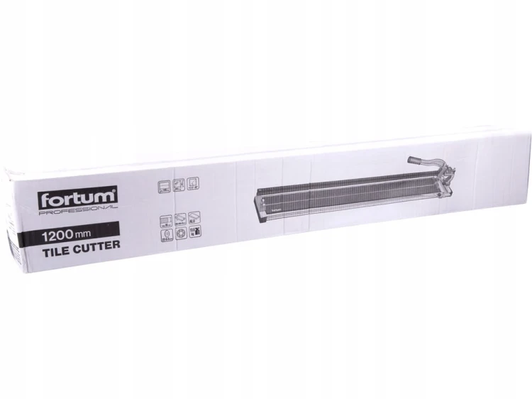 Maszynka do cięcia płytek glazury gresu 1200mm SZEROKA PODSTAWA FORTUM