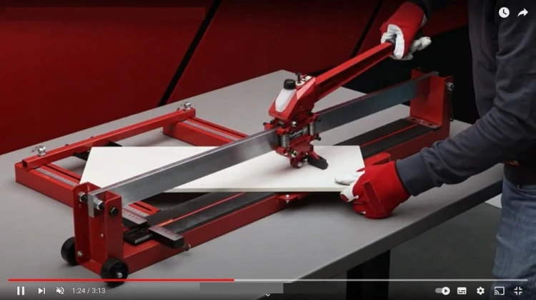 MASZYNKA GILOTYNA RĘCZNA 800mm DO CIĘCIA PŁYTEK GRESU SPIEKU PROFESIONALNA
