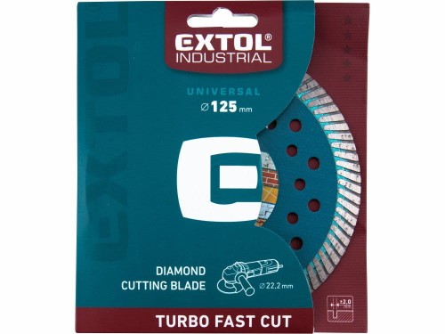 TARCZA DIAMENTOWA TURBO 125mm do ciecia żelbetu betonu kostki krawężników