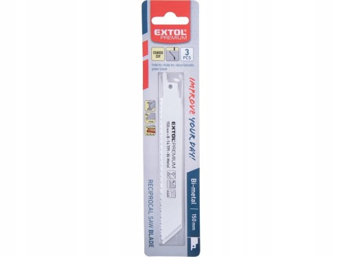 BRZESZCZOT DO PIŁY SZABLASTEJ LISICY DO METALU 150 mm 14TPI 3 szt