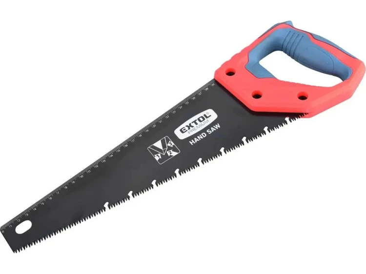 PIŁA RĘCZNA DO DREWNA PŁATNICA TEFOLNOWA 350mm 9 TPI Extol Premium