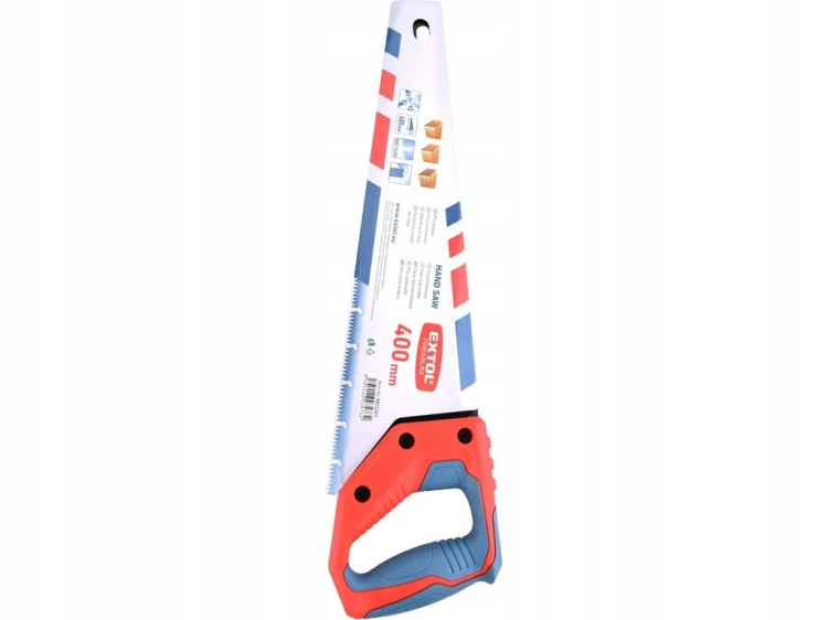 PIŁA RĘCZNA DO DREWNA PŁATNICA TEFOLNOWA 400mm 9 TPI Extol Premium