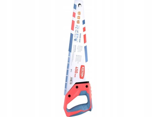 PIŁA RĘCZNA DO DREWNA PŁATNICA TEFOLNOWA 450mm 9 TPI Extol Premium
