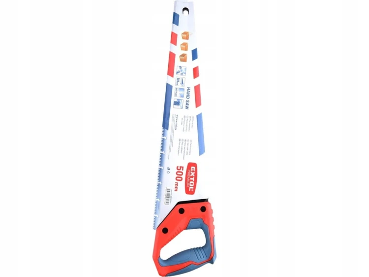 PIŁA RĘCZNA DO DREWNA PŁATNICA TEFOLNOWA 500mm 9 TPI Extol Premium