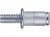 NITOTRZPIENIE NITOŚRUBY STALOWE M6 x 12mm 25 SZT PROFESIONALNE