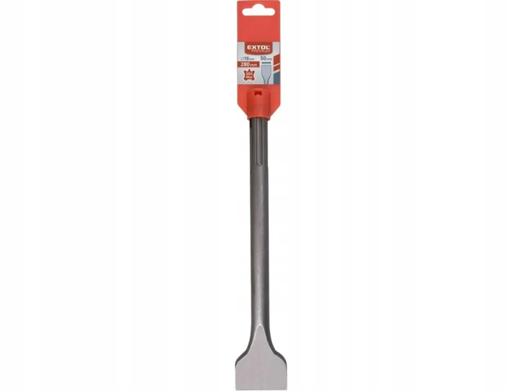 Dłuto płaskie przecinak SDS-MAX 50/280 mm do betonu EXTOL PREMIUM
