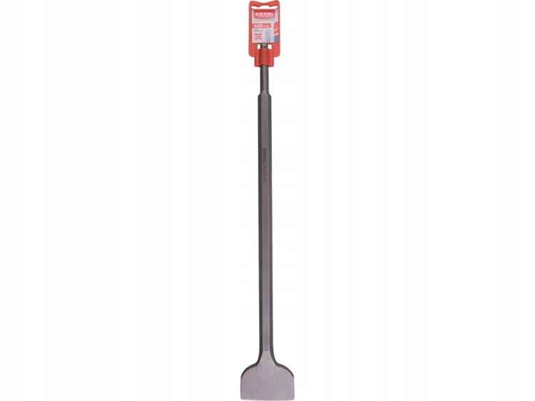 Dłuto płaskie przecinak SDS-plus 60x400 mm odgięte 15° do betonu płytek