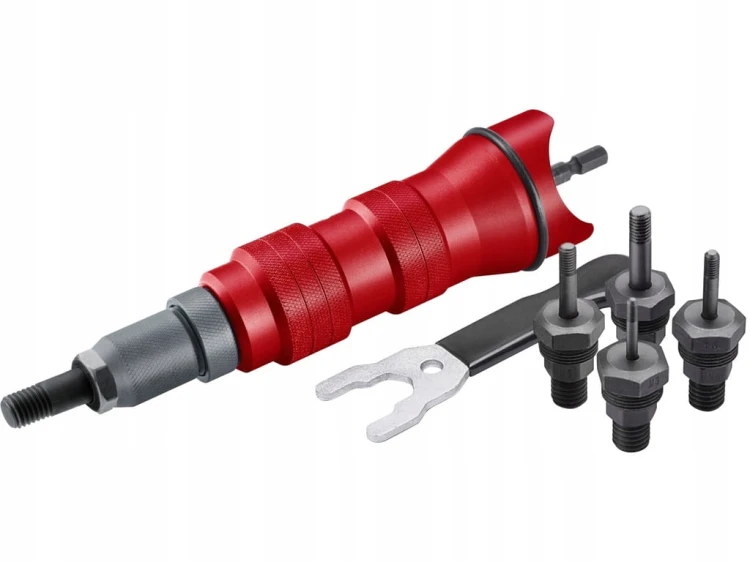 NITOWNICA DO NITONAKRĘTEK NA WKRETARKĘ M3-M8 ADAPTER PROFESJONALNA LEKKA
