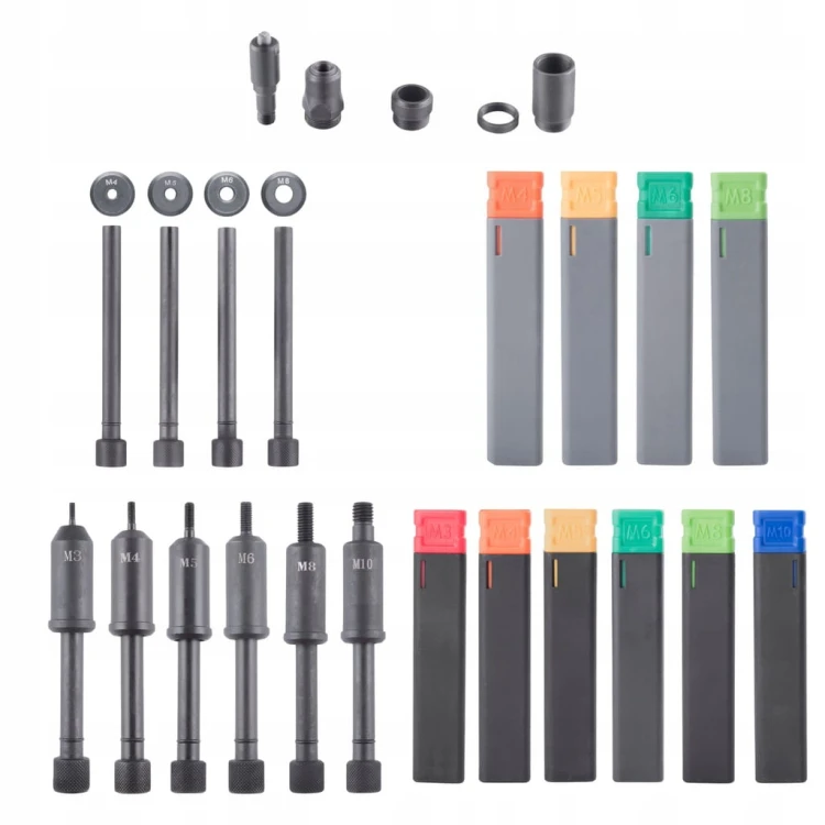 NITOWNICA DO NITONAKRĘTEK NITÓW RĘCZNA NIROŚRUB ZESTAW 3w1 325mm MOCNA