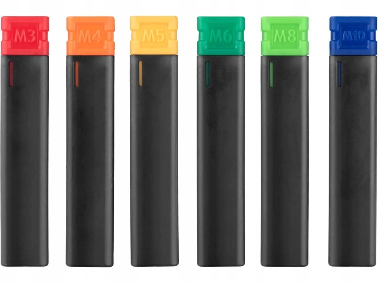 NITOWNICA DO NITÓW I NITONAKRETEK RĘCZNA UNIWERSALNA 2,4-6,4mm m3m10 3w1