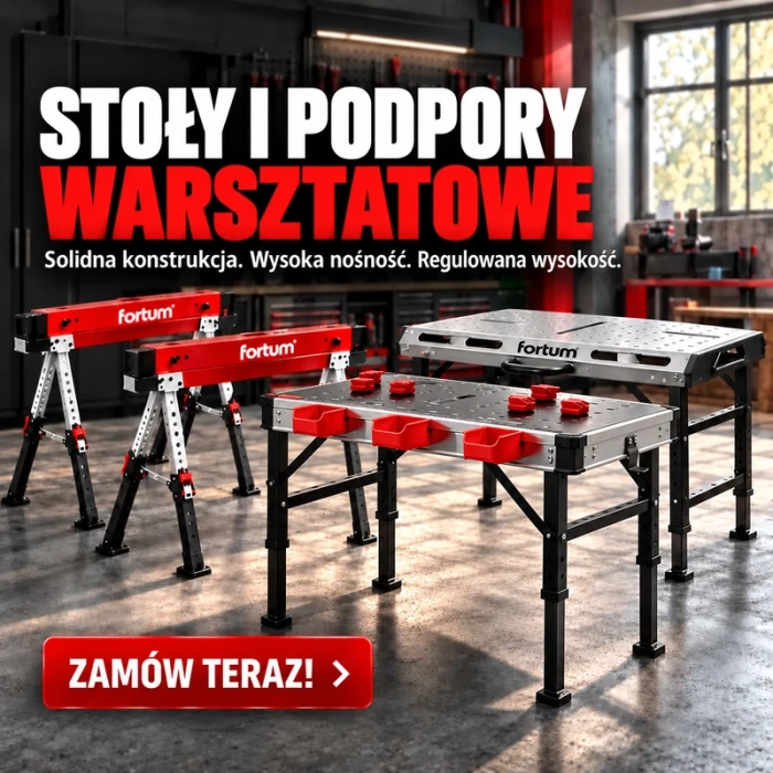 Stoły i podpory warsztatowe