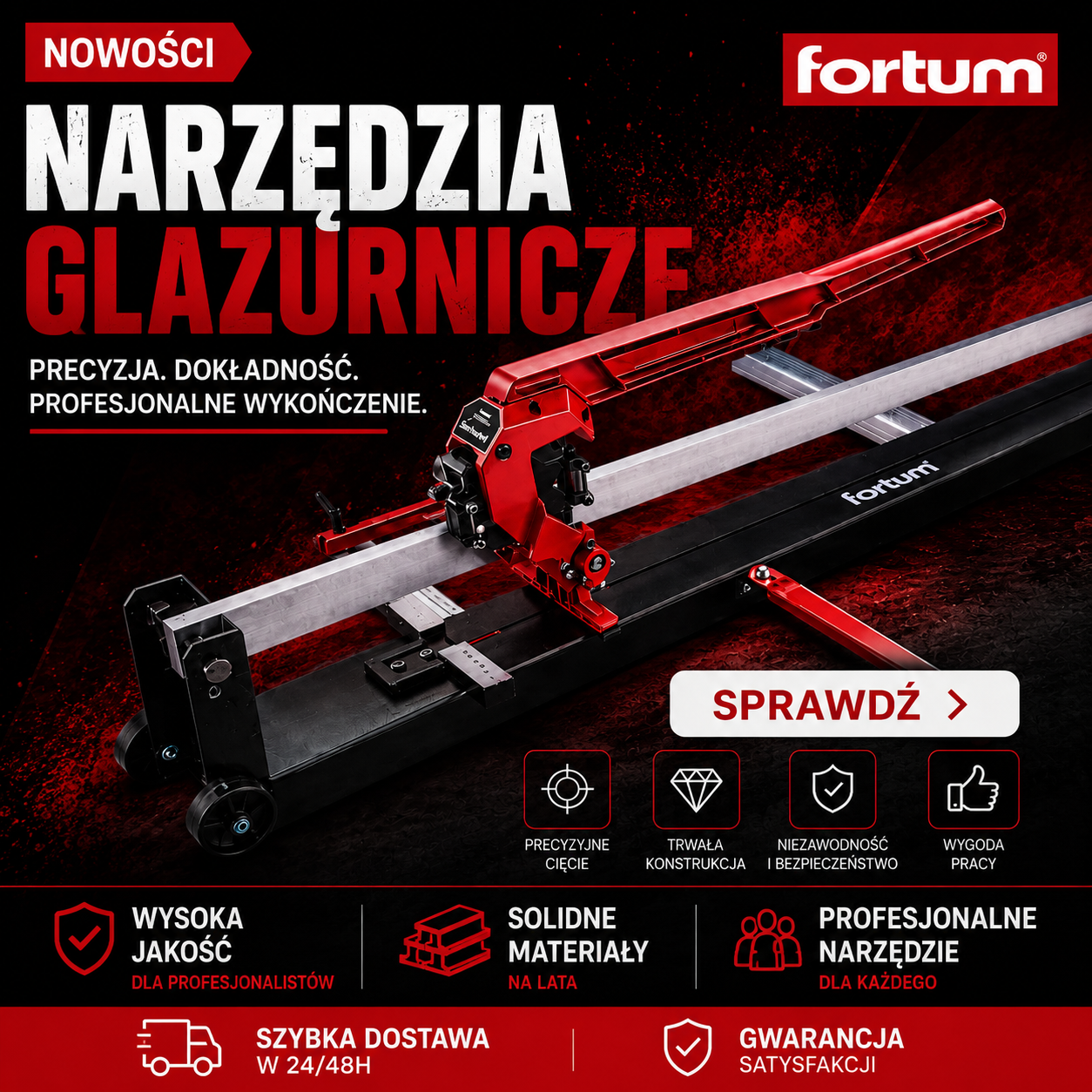 narzędzia glazurnicze