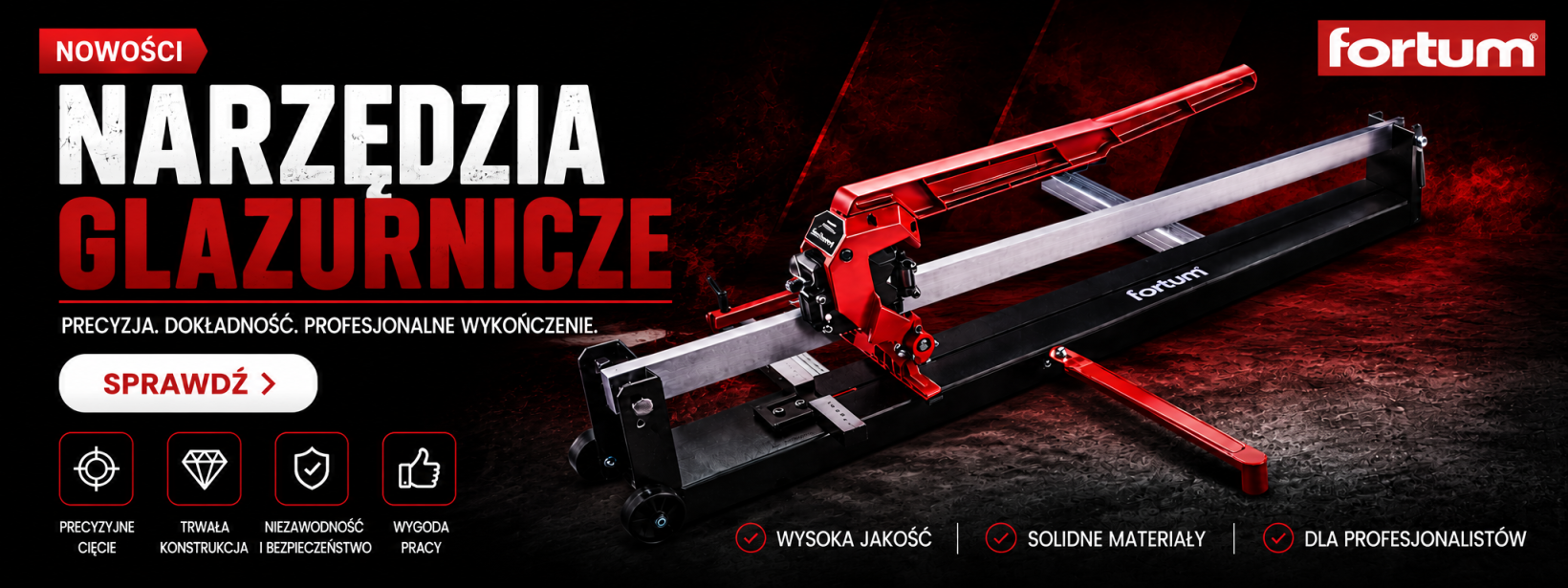 Narzędzia dla glazurnika